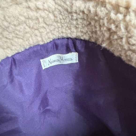 NWOT Neiman Marcus Faux Suede Adjustable Tote Bag - Picture 7 of 14